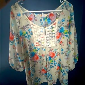 Beautiful see through blouse